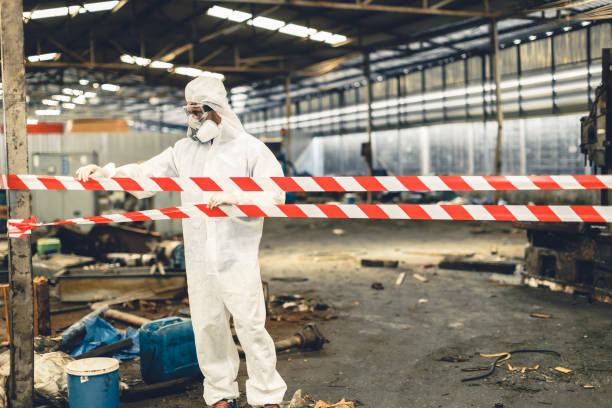Professional Drug Lab Cleanup technician working in Norwich, NY